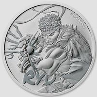 Street Fighter Ryu 1 Dollar Tuvalu 1 oz Silber BU 2022 Bayern - Schweinfurt Vorschau