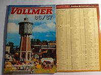 VOLLMER Katalog 1986/87 mit Preisliste Spur HO + N + Z Leipzig - Leipzig, Zentrum-Südost Vorschau