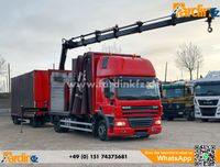 DAF CF85 350 EEV + HIAB 166 + Anhänger + Hydr. Plane Bayern - Pfaffenhofen a.d. Ilm Vorschau