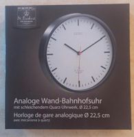 Analoge Wand - Bahnhofsuhr ⌀ 22,5cm NEU & OVP Rheinland-Pfalz - Oberwiesen Vorschau