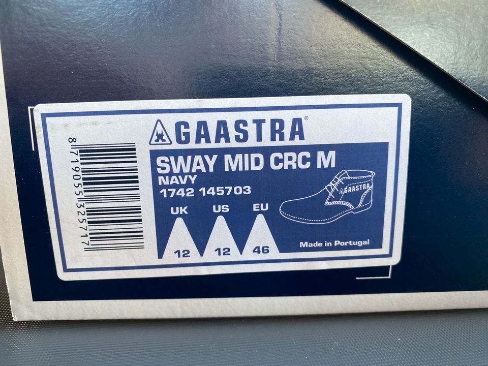 Gaastra Schuhe Sway Mid CRC M neu Gr 46 Navy blau in Wesel