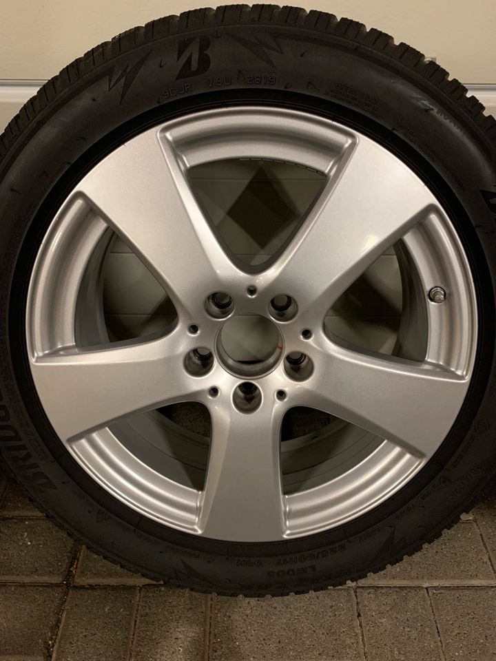 17 Zoll Mercedes Benz C Klasse Winterreifen 225/50R17 in Wendehausen