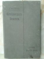 Antikes Buch "Grillparzers Dramen" von 1909 Emil Reich Sachsen-Anhalt - Allstedt Vorschau