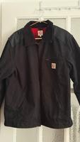 Original Vintage Carhartt Jacke Schwarz mit Ledereinsätzen XL Bonn - Bonn-Zentrum Vorschau