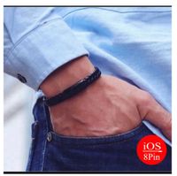 Schönes Lederarmband MFI iOS Laden - Daten 22cm Düsseldorf - Pempelfort Vorschau