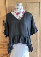 Dégradé Italy * Leinen Shirt * Leinentop * schwarz * Gr. 38-42 Bayern - Freising Vorschau