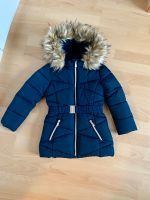 ❄️ Winterjacke mit Gürtel, Gr. 116, blau ❄️ Berlin - Mahlsdorf Vorschau