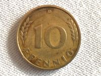 10 Pfennig Münze 1949 D Bank Deutscher Länder selten Rarität Coin Nordrhein-Westfalen - Detmold Vorschau