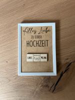 Hochzeitsgeschenk Geschenk Hochzeit Bilderrahmen Holz Bayern - Hunderdorf Vorschau