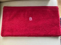 Möve Frottee Handtuch rot 50x100cm superweich neu mit Initialie B Berlin - Lichterfelde Vorschau