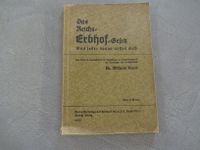 Reichserbhofgesetz Buch 1933 Sachsen - Bad Lausick Vorschau