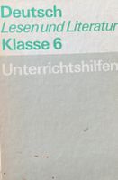 DDR-Unterrichtshilfen Deutsch Literatur Klassen 6 bis 10 Sachsen-Anhalt - Halle Vorschau