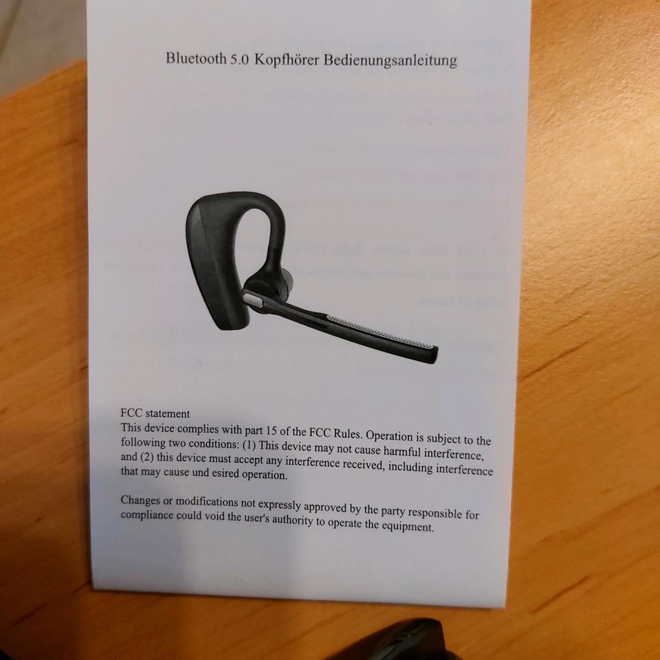 Bluetooth 5.0 Headset in Boizenburg/Elbe
