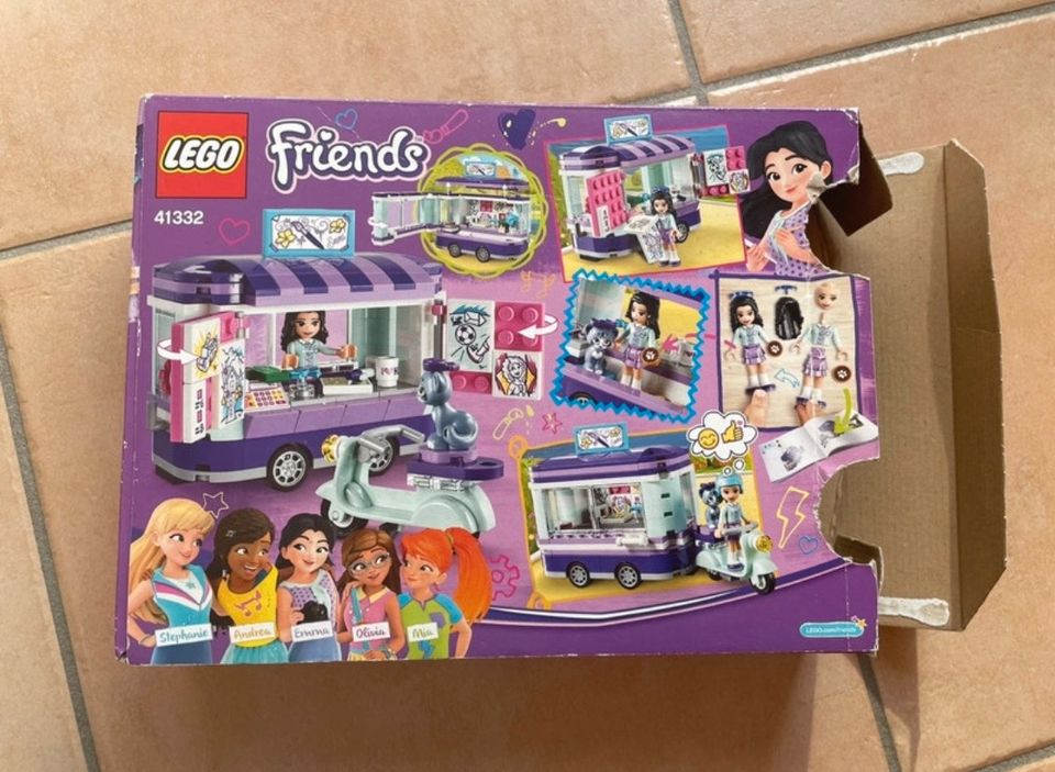 Lego Friends Emmas rollender Kunstkiosk in Raesfeld