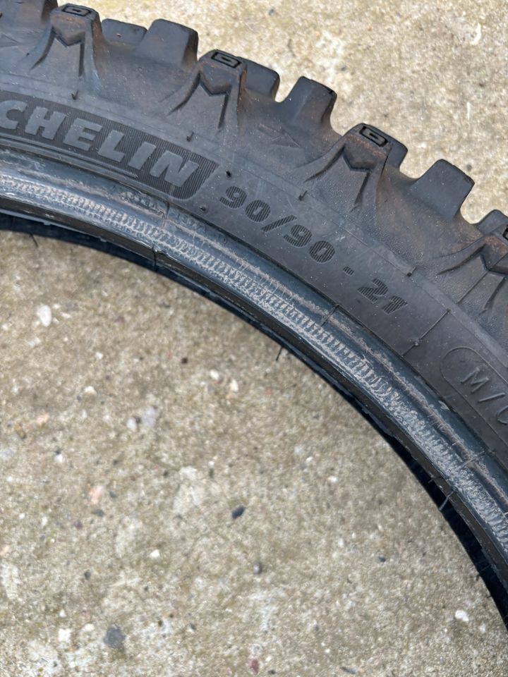 Michelin Enduro Reifen Motorradreifen Vorderreifen 90 90 21 in Selk