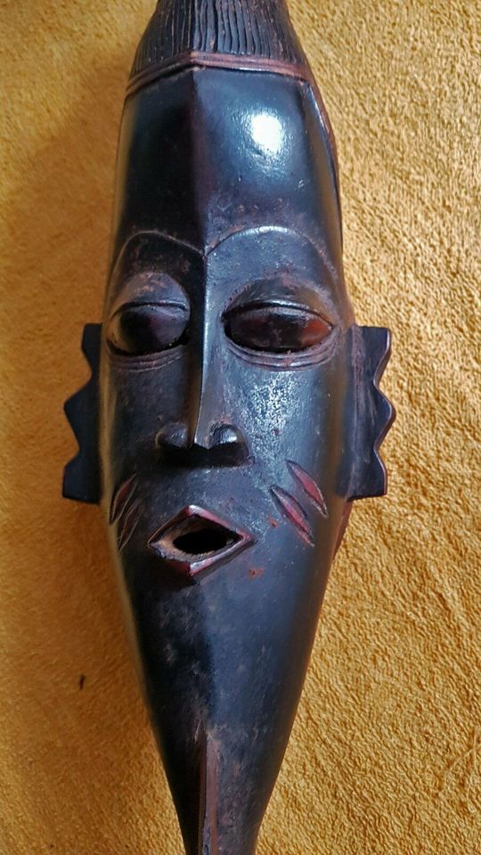 Afrika 60cm Vogel Maske Holz Safari Massai Tribal Art geschnitzt in Nürnberg (Mittelfr)