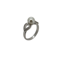 „Christ“ Silberring Ring mit Perle, Größe 61 Silber, 925 Nordrhein-Westfalen - Herne Vorschau