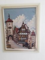 Bild Gobelinstickerei Rothenburg o.d.Tauber mit Rahmen Rheinland-Pfalz - Lahnstein Vorschau