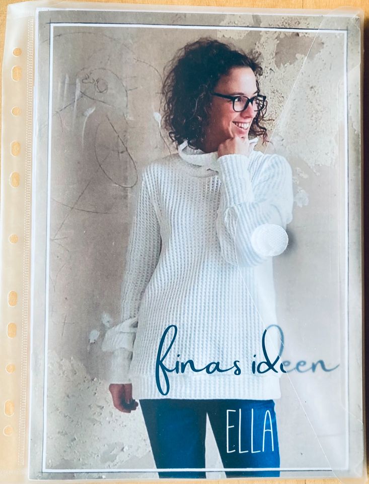 Schnittmuster Nähanleitung Damen Kleid Pullover Ella Finas Ideen in Centrum