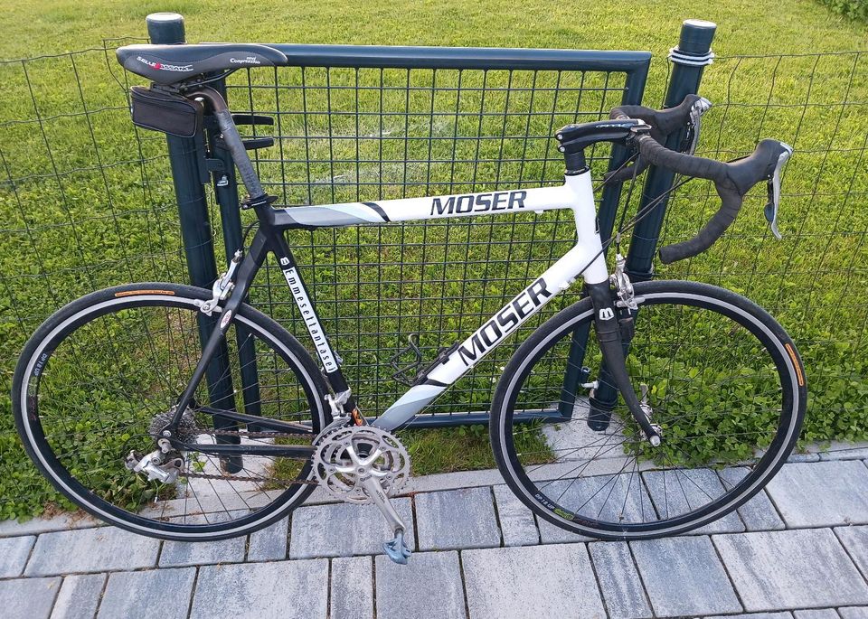 MOSER RENNRAD, TOP ZUSTAND, SHIMANO ULTEGRA-AUSSTATTUNG in Vilshofen an der Donau