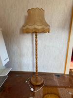 Stehlampe alt DDR retro Holz gedrechselt Lampe Sachsen - Ehrenfriedersdorf Vorschau