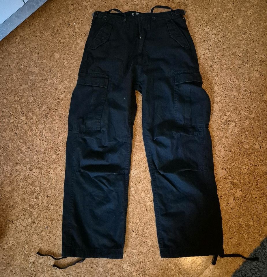 M65 Vintage Trousers" Cargohose schwarz  M in Cham