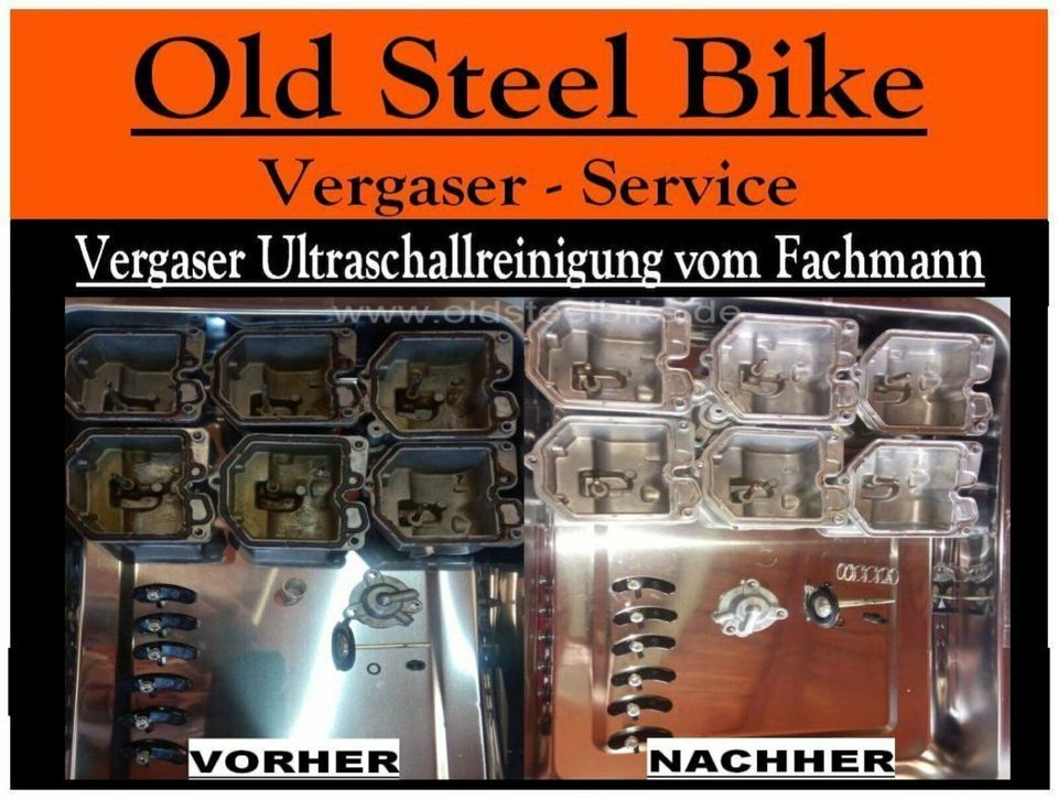 ⭐Einfache Online-Abwicklung / Zusendung⭐ Motorrad Vergaser Ultraschall - Reinigung & Instandsetzung & Ersatzteile vom Fachmann - Von der Motorrad-/ & Auto-Bild als Vergaser Spezialwerkstatt empfohlen in Südbrookmerland