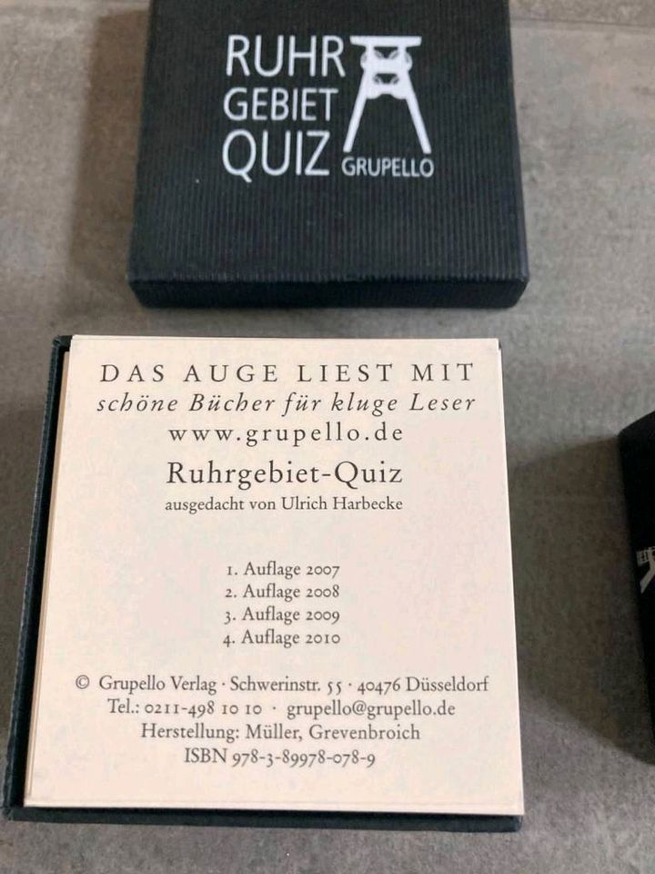 Ruhrgebiet-Paket - Quiz und Memory in Senden