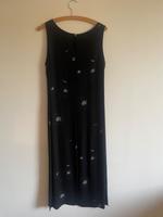 Schwarzes zart geblümtes langes Abendkleid, Wallis, Gr 38 Düsseldorf - Ludenberg Vorschau