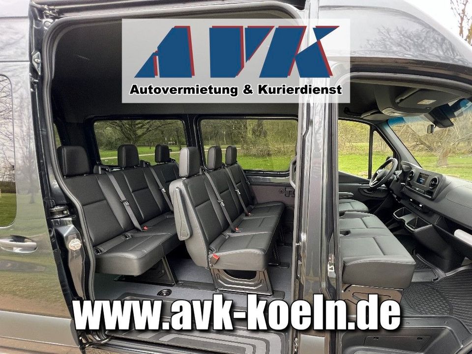 #27M Mercedes Sprinter 9-Sitzer XL Kleinbus Woche ab 799 € mieten in Köln