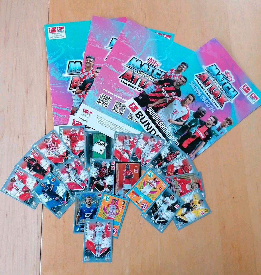 Match Attax 23/24 Sets mit je 20 unterschiedlichen Karten in Künzelsau