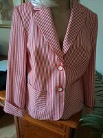 Jacke  Blazer rot/weiss gestreift, Gr. 40 Dortmund - Innenstadt-West Vorschau