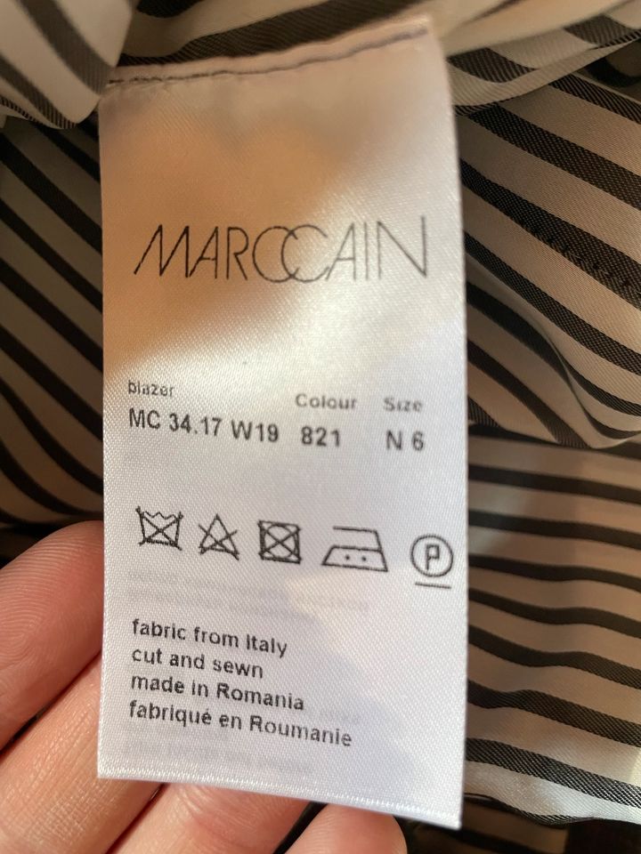 Marc Cain Blazer grau/pink kariert Gr. 44 (N6) in Mülheim (Ruhr)