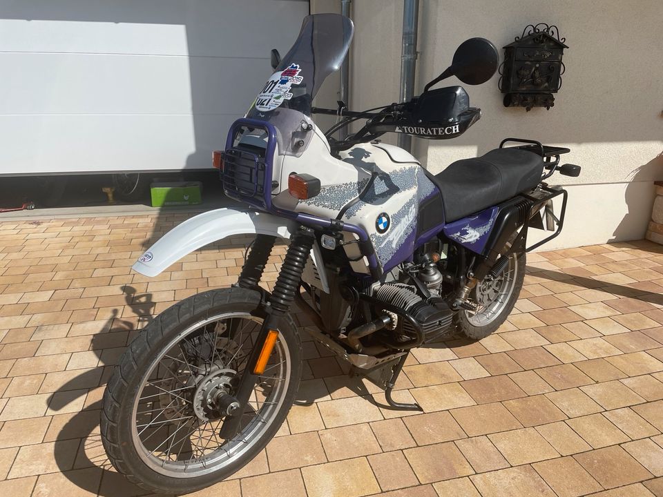 BMW R100GS PD *PREISGEKRÖNT* R 100 GS Paris Dakar mit Geschichte in Jüterbog