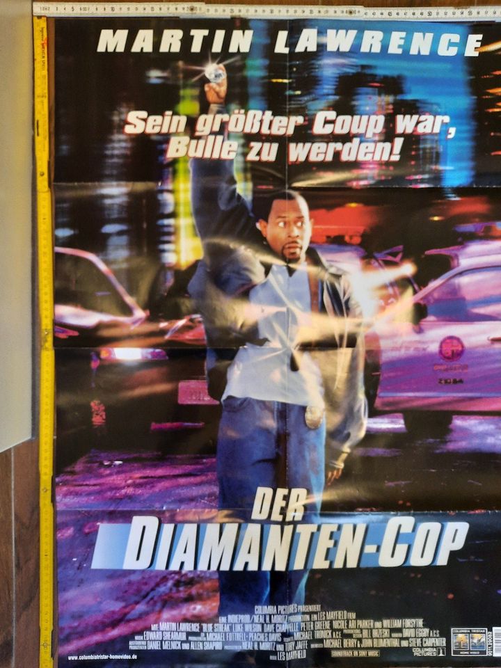 Filmplakat "Der Diamanten-Cop" mit Martin Lawrence in Wuppertal