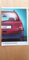 Prospekt VW Der Golf Variant Young Family 10/1994 Bayern - Hausen bei Würzburg Vorschau