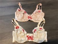 Body Flirt Bonprix Damen Bügel BH Gr 80 E 2 Stück weiß Creme rosa Niedersachsen - Edewecht Vorschau