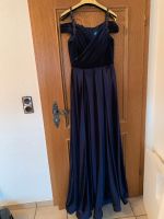 Hochzeitsgast Kleid Abiball blau Gr 42/44 neu Feier Samt Nordrhein-Westfalen - Gladbeck Vorschau