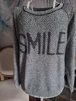 Promod Pullover Gr L SMILE Print schwarz-weiß Bayern - Grettstadt Vorschau