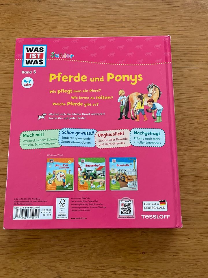 Was ist was - Pferde und Ponys in Ilshofen