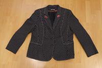 Gerry Weber Blazer, schwarz/weiß, Gr. 44, 1x getragen, neuwertig Bayern - Welden Vorschau