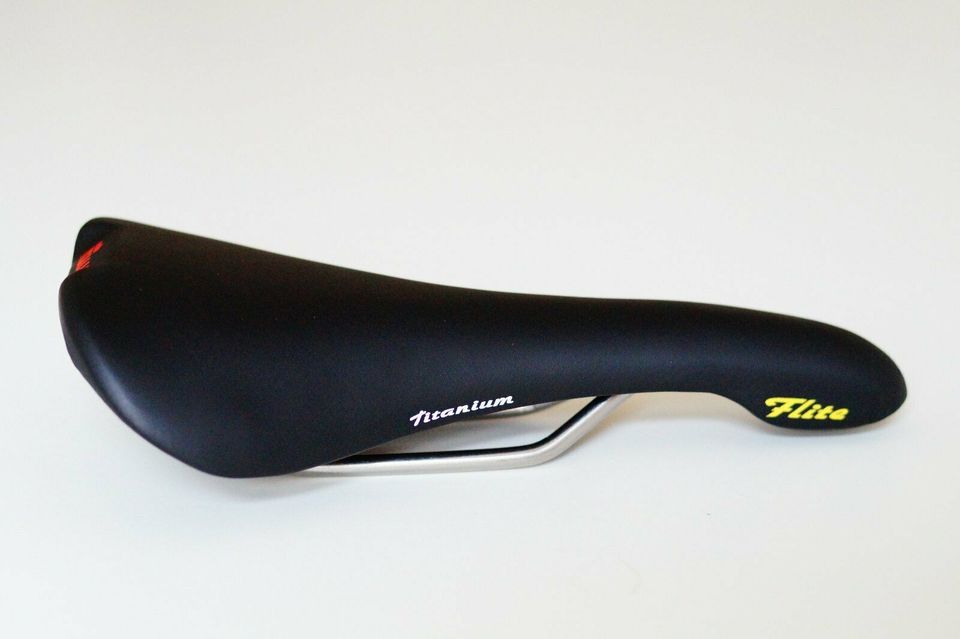 Selle Italia Flite Titanium 1990- Leder Rennrad-Sattel NEU in München