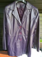 Nappa-Lederjacke Longjacke aubergine Gr. 44 Bayern - Fischen Vorschau