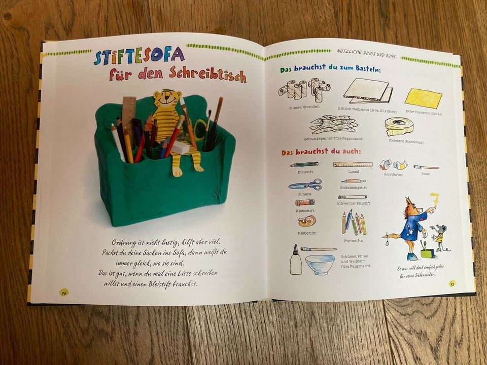 Das Janosch-Bastelbuch: Kreativ sein mit Tiger & Bär Kinderbuch in München