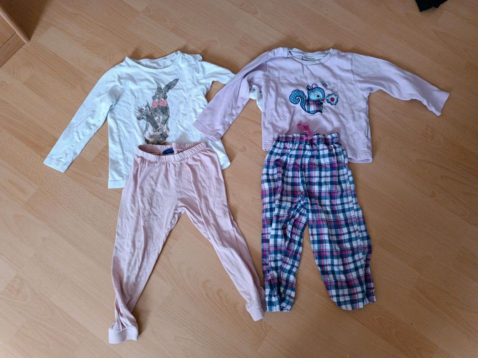 Schlafanzug Pyjama Mädchen 98 104 JojoMamanBebe in Markt Schwaben