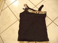 neu H&M Mädchen Top schwarz Glitzer Pailletten 122 128 Fasching Bayern - Hauzenberg Vorschau