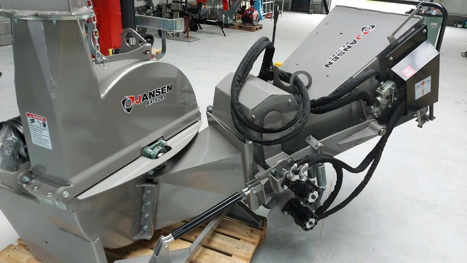 Häcksler Jansen BX-92 RS, Hacker, Schredder, hyd. Einzug in Auderath