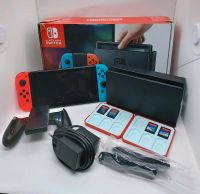 Nintendo switch Konsole mit 4 Spielen und Tasche Nordrhein-Westfalen - Roetgen Vorschau