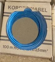 100 m Kabel Kordes 0,5 qmm Hellblau Bayern - Adelzhausen Vorschau