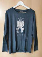 dünnerer Pulli * Pullover Gr. L Pailletten Decay * Frosch Frösche Niedersachsen - Lehrte Vorschau